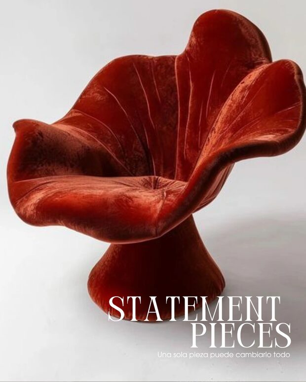 Statement Pieces — Una sola pieza puede cambiarlo todo