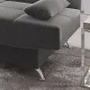 Sofa Cama Living Sillon Reclinable Microfibra Eros Gris en Gris- Marron - Sillones y sofás, Uruguay | Soy Hogar, vista 3 de 6
