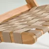 Butaca plegable Chabeli madera maciza acacia y - beige FSC 100% en Madera natural - Butacas, banquetas y puffs, Uruguay | Kavehome, vista 7 de 8