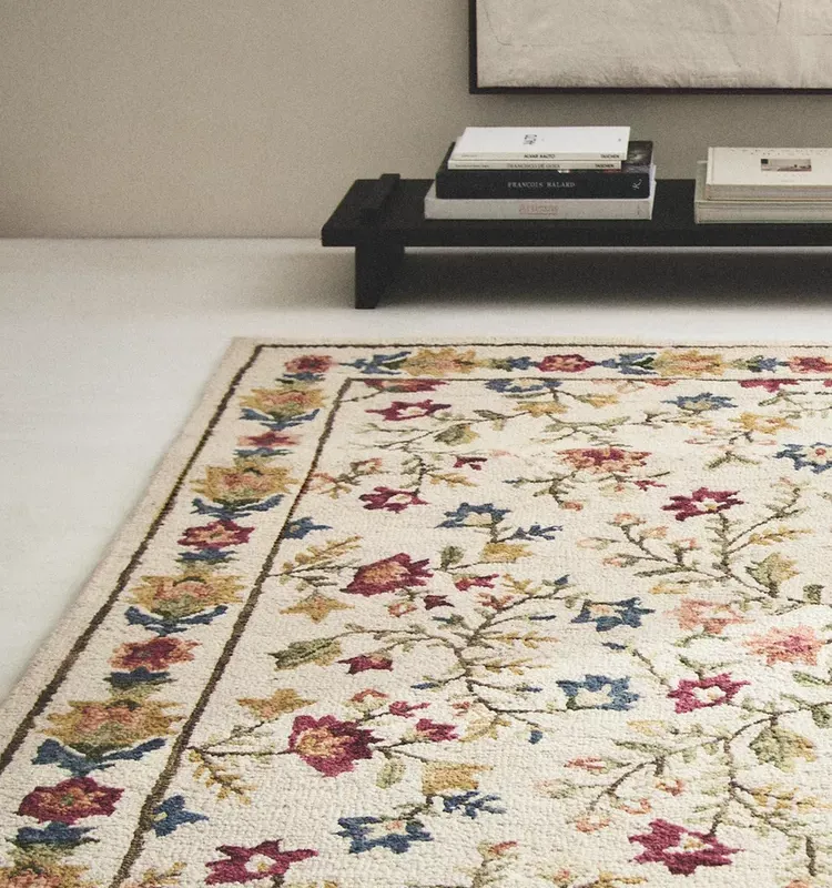 ALFOMBRA LANA ESTAMPADO FLORAL - Alfombras, Uruguay | Zara Home