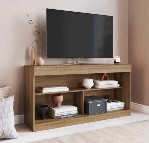 Rack Granada en Madera natural - Muebles para TV, Uruguay | Palermo Casa Deco