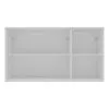 Aereo Alacena Cocina 3 Puertas 120cm Mdf en Blanco - Mesas de comedor, Uruguay | Soy Hogar, vista 4 de 8