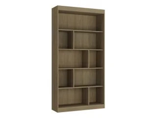 Biblioteca con reparticiones BLANCA 93x181x30 en Blanco - Bibliotecas, Uruguay | Quesal, vista 6