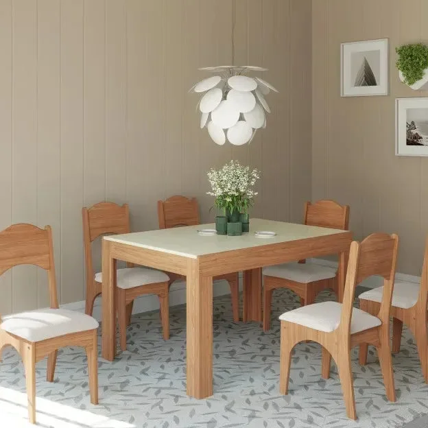 Mesa de Comedor Extensible 136CM - Linea Sofia 100% MDF en Multicolor - Mesas de comedor, Uruguay | Balton, vista 5