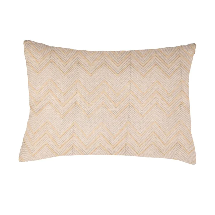 Almohadón Granada 40*60 Algodon Beige/verde en Multicolor - Textiles, Uruguay | Divino