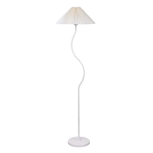 Lámpara De Pie Metal Blanco Xyf9069 en Blanco - Lámparas de pie, Uruguay | Divino