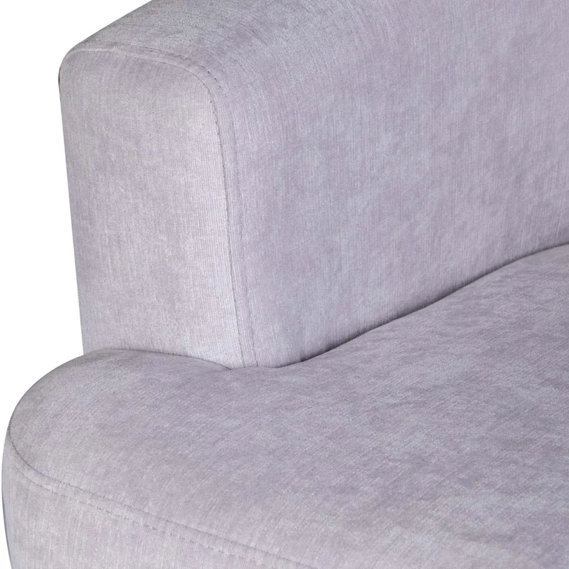 Butaca Tela-y-madera Gris Agata en Gris - Sillones y sofás, Uruguay | Divino, vista 7