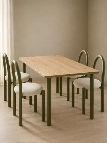 Mesa NY rectangular en Madera natural - Mesas de living, Uruguay | Bloop Home