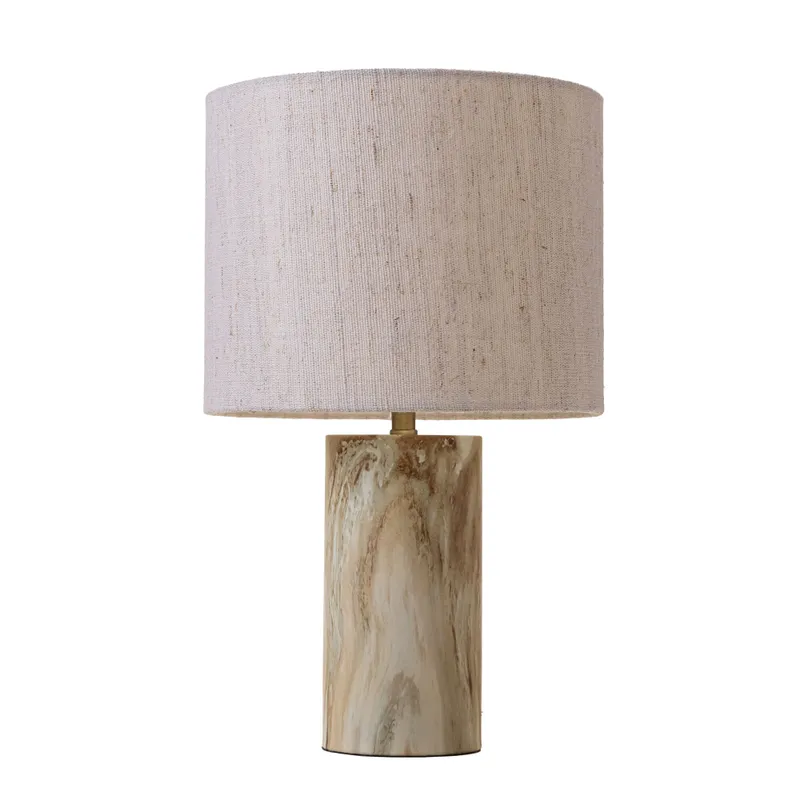 Lámpara De Mesa Onyx, Blanco Madera Mhb6m047bsjwdwncl en Blanco - Lámparas de mesa, Uruguay | Divino