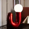 Lámpara de mesa Frida - roja en Rojo - Lámparas de mesa, Uruguay | Buho Store, vista 2 de 3