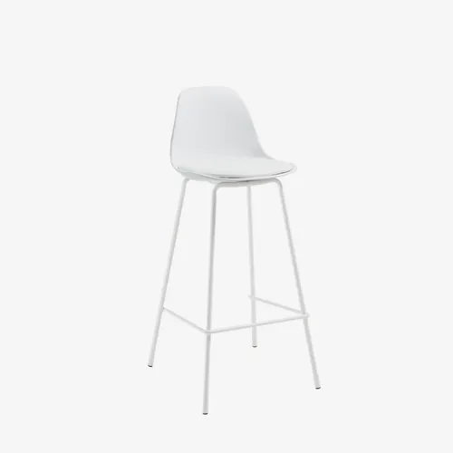 Taburete Brighter blanco altura 65 cm en Blanco - Butacas, banquetas y puffs, Uruguay | Kavehome