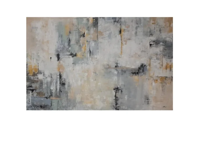 Cuadro Abstracto 140 x 080 cms en Multicolor - Decoración de pared, Uruguay | Finkel