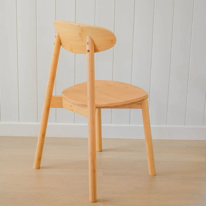 Silla Oslo en Madera natural - Muebles, Uruguay | Uruguay Bamboo, vista 2