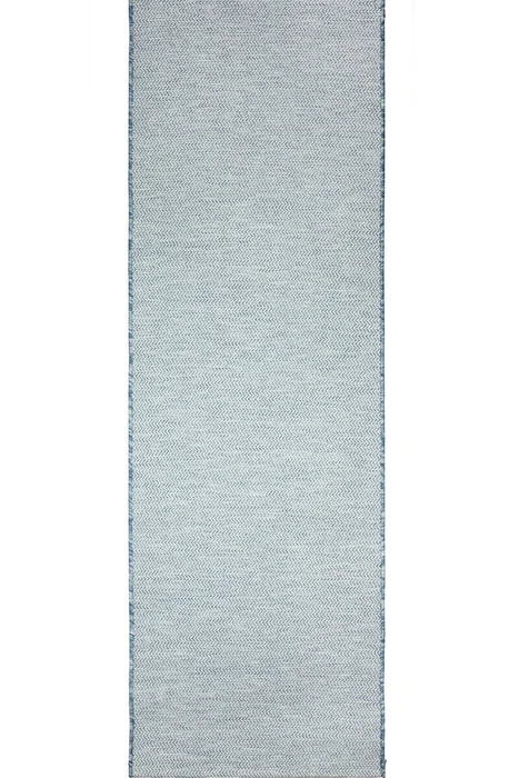ALFOMBRA TERRAZA 21419 067X200 IVORY/SILVER/BLUE en Multicolor - Alfombras, Uruguay | Vinibel