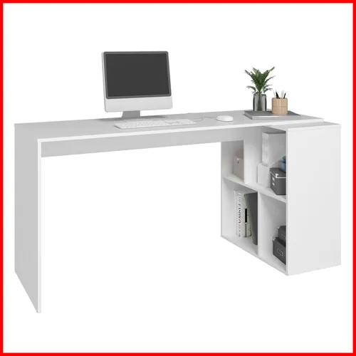 Escritorio con repisa – BC 93 en Blanco - Escritorios y sillas de escritorio, Uruguay | Punto Unión