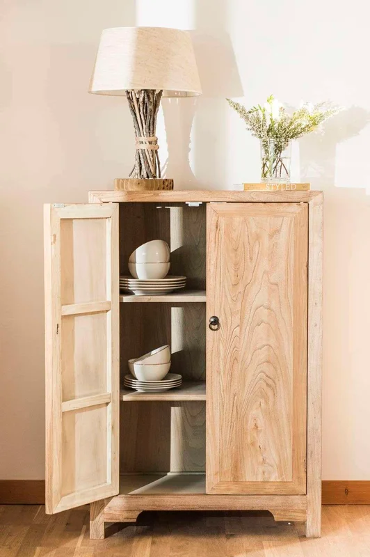MUEBLE OLMO - 0.80 X 1.20 MTS en Madera natural - Bibliotecas, Uruguay | La Iberica, vista 3