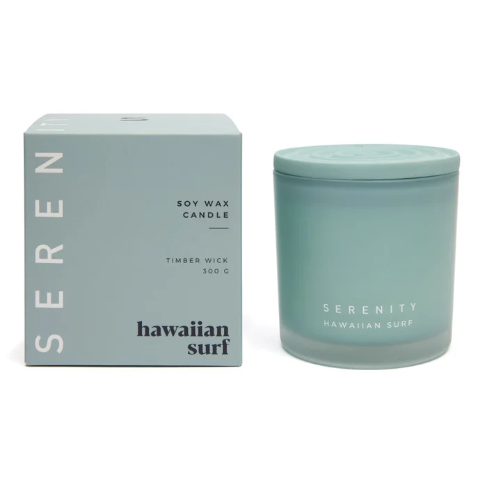 VELA AROMATICA 295ML SERENITY HAWAIIAN SURF - Velas y Portavelas, Uruguay | Koz