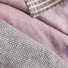 MANTA AUSTRIACA ESPIGA - TOSTADO SUAVE en Beige - Textiles, Uruguay | La Iberica, vista 5 de 5