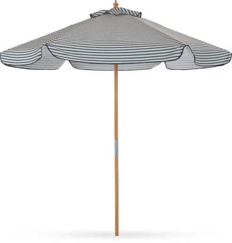 Sombrilla SMYGEHUK Ø200 natural/azul en Multicolor - Muebles para el exterior, Uruguay | JYSK