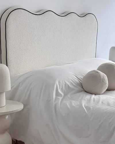 Respaldo PISSIS Vivo- Tapizado en Blanco, Uruguay | Octo