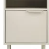 Mesa de luz SKAVE 1 puerta beige en Beige - Mesas de luz, Uruguay | JYSK, vista 2 de 4