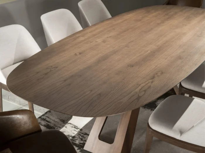 Mesa Cris en Blanco - Mesas de comedor, Uruguay | Arquetipo, vista 3
