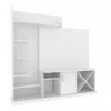 Rack para TV hasta 50" con respisa BLANCO - Muebles para TV, Uruguay | Que Sal Muebleria, vista 2 de 6