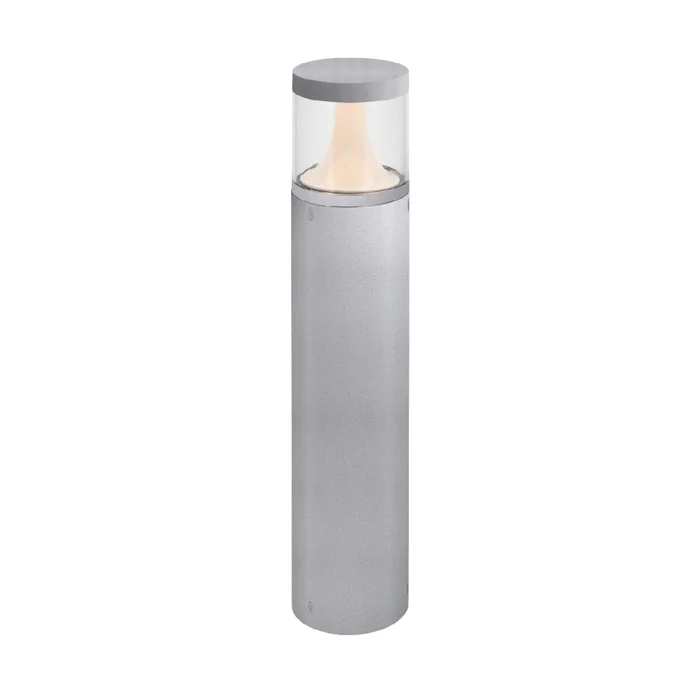 Luminaria Bolardo Exterior 9W Kane 80cm Aluminio en Gris - Lámparas de pie, Uruguay | Serlux