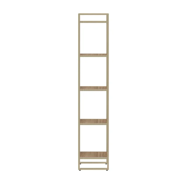 Estantería Mdf-y-metal Voss en Beige - Bibliotecas, Uruguay | Divino, vista 3