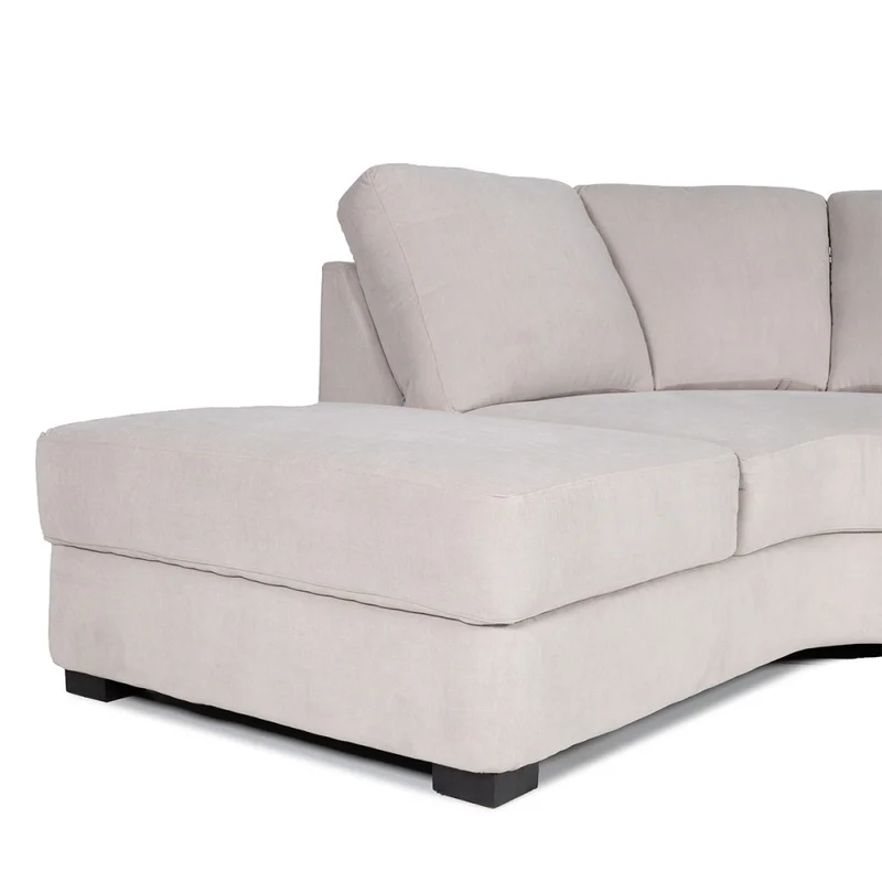 Rinconera Dream - Tela Aquaclean - 3 + Chaise - A fabricar en Beige - Sillones y sofás, Uruguay | NYR, vista 3