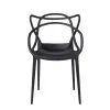 Silla Allegra Polipropileno - Negra - Sillas, Uruguay | Berna home, vista 2 de 6