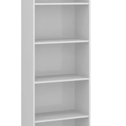 BIBLIOTECA MAREA 5 ESTANTES BLANCO 3114/700 en Blanco - Bibliotecas, Uruguay | Alfa Ventas