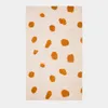 Alfombra Tandani de algodón beige con diseño de guepardo naranja 90 x 150 cm en Beige - Textiles, Uruguay | Kavehome, vista 1 de 5