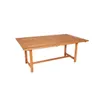 Mesa Extensible de Eucalipto - Mestra en Madera natural - Muebles para el exterior, Uruguay | Rústico Hogar, vista 3 de 4