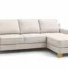 Sofa con Chaise VENTO en Beige - Sillones y sofás, Uruguay | Finkel, vista 1 de 2