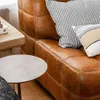 BUTACA COLUMBIA - CUERO ITALIANO CARAMELO en Marrón - Sillones y sofás, Uruguay | La Iberica, vista 6 de 40