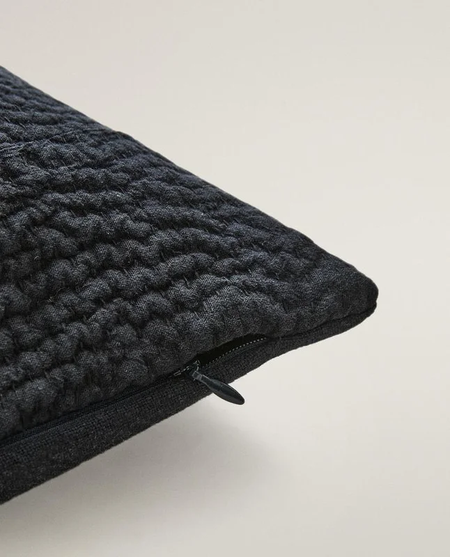 FUNDA COJÍN EDREDÓN FRUNCIDOS - Textiles, Uruguay | Zara Home, vista 5