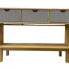 Aparador 3C Mel/gris Linea Nordica en Madera Maciza - Comedor, Uruguay | Que Sal Muebleria, vista 2 de 5
