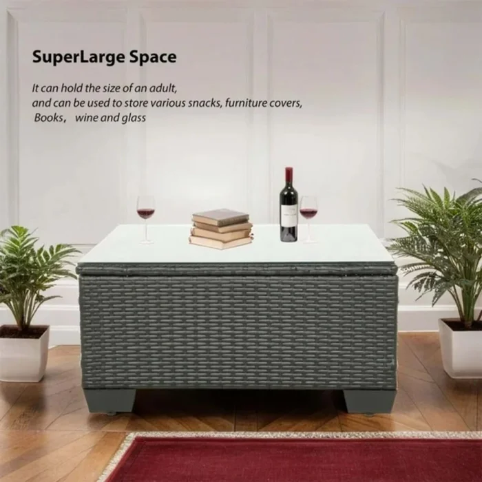 Juego de jardin Manhattan - Turquesa en Negro - Muebles para el exterior, Uruguay | La Cueva Muebles, vista 8