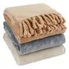 Manta throw BONDEROSE fleece 130x170 marrón cl en Marrón claro - Textiles, Uruguay | JYSK, vista 2 de 3
