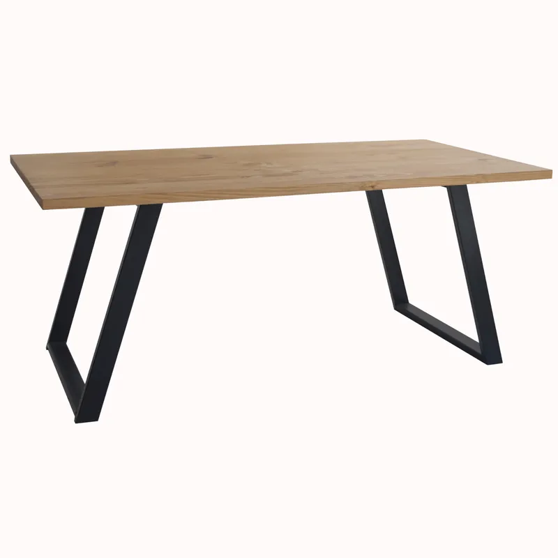 MESA COMEDOR YORK INCLINADA en Madera natural - Mesas de comedor, Uruguay | Forum Design