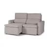 Sofá Santiago (Rebatible) - Tela Microfibra - 2 cuerpos - TC 1010 (Beige) en Gris - Sillones y sofás, Uruguay | NYR, vista 3 de 7