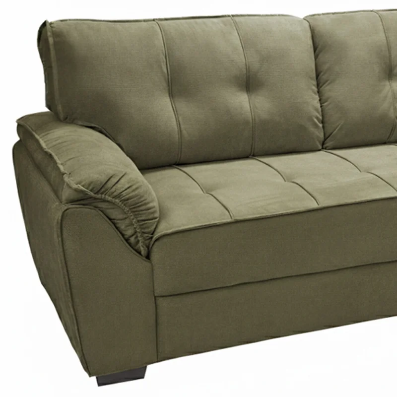 Sillón 3 Cuerpos - Montana Microfibra - Verde en Verde - Sillones y sofás, Uruguay | Rústico Hogar, vista 4