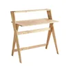 Escritorio Madera Natural-beige Zigzag en Madera natural - Escritorios y sillas de escritorio, Uruguay | Divino, vista 2 de 3