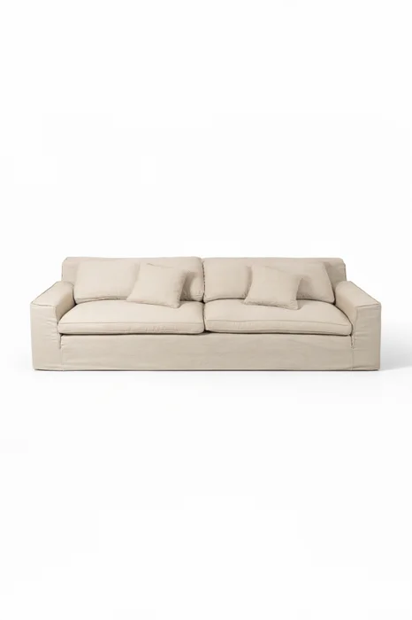 Sofá Mare, 4 Cuerpos - Blanco en Blanco - Sillones y sofás, Uruguay | Indian