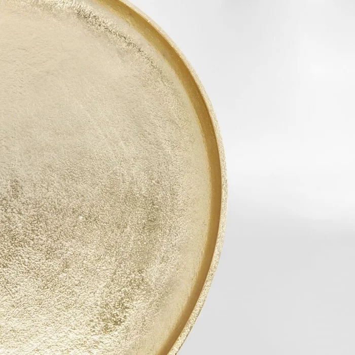 MESA AUXILIAR PLATEAU UNO Bronce  en Dorado - Mesas de comedor, Uruguay | Viasono, vista 3