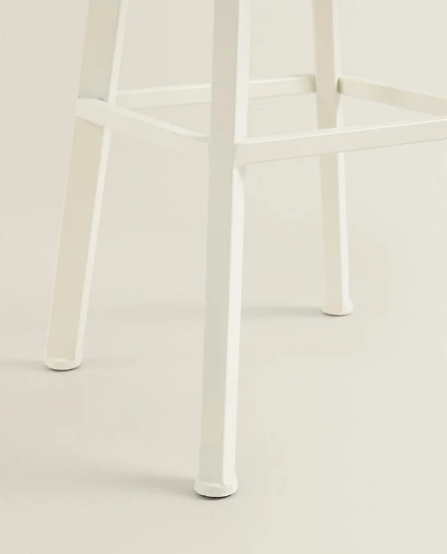 TABURETE ALTO GIRATORIO MADERA Y METAL - Sillas, Uruguay | Zara Home, vista 6