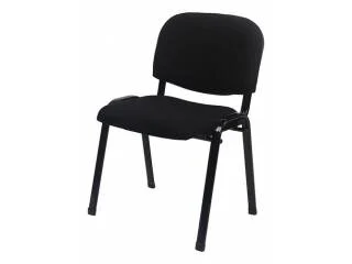 Silla de tela para oficina Negra en Negro - Sillas de escritorio, Uruguay | Quesal, vista 3