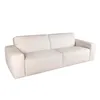 Sofa 3 Cuerpos Cuero-y-madera Natural-beige Loft Arena en Beige - Sillones y sofás, Uruguay | Divino, vista 2 de 4