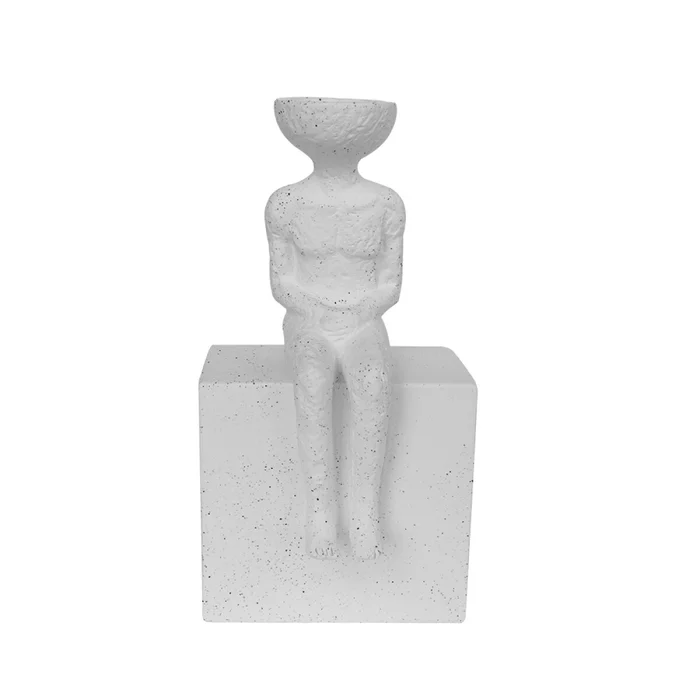 ESCULTURA FIGURE Blanco Extra Large - Decoración, Uruguay | Viasono, vista 2